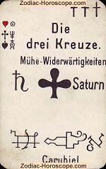 The three crosses psychic card meaning