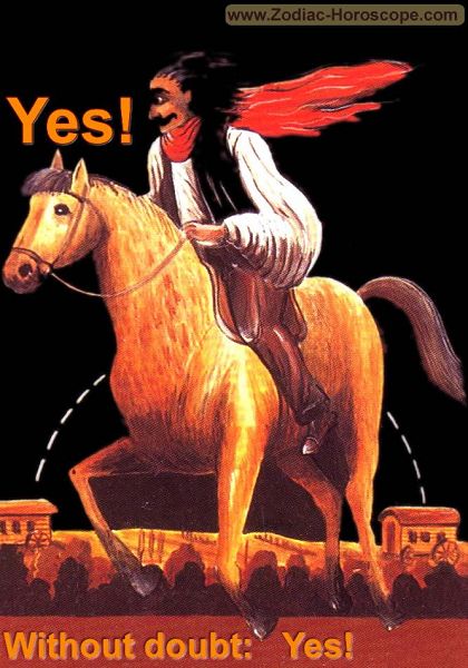The rider answers yes