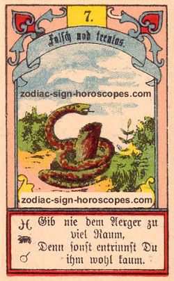 The snake, monthly Aquarius horoscope July